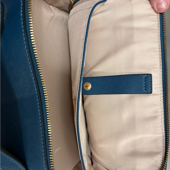 Calpak Navy Backpack with Braided Trim main image 5